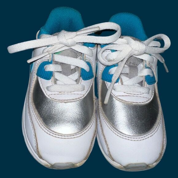 Infant/Toddler Nike Air Max 90 Youth Running Shoes 724853-104 Size 7C - Picture 2 of 7